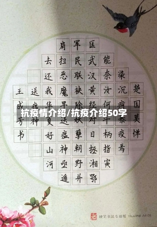 抗疫情介绍/抗疫介绍50字
