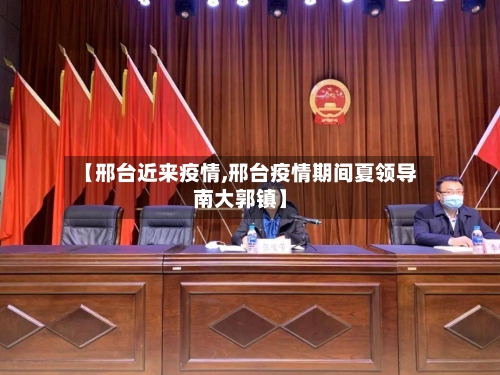 【邢台近来疫情,邢台疫情期间夏领导南大郭镇】-第2张图片