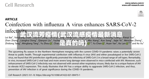 武汉流芳疫情(武汉流感疫情最新消息是真的吗)