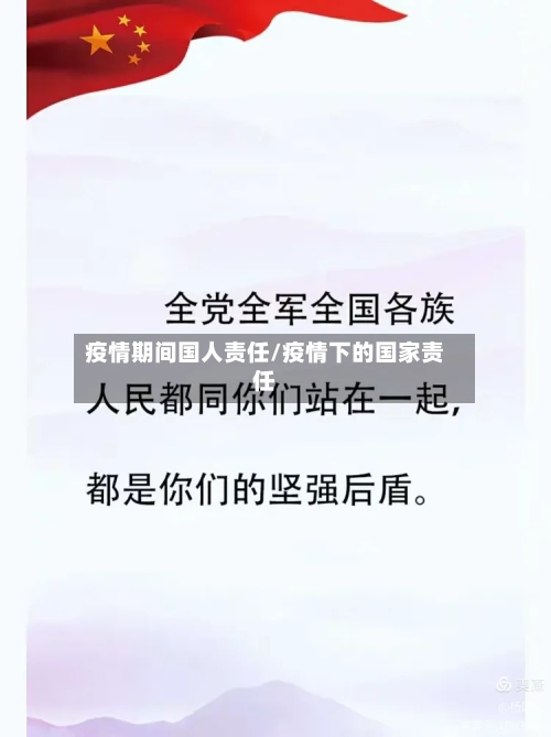 疫情期间国人责任/疫情下的国家责任
