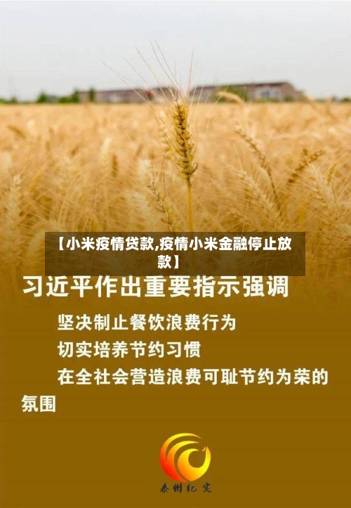 【小米疫情贷款,疫情小米金融停止放款】