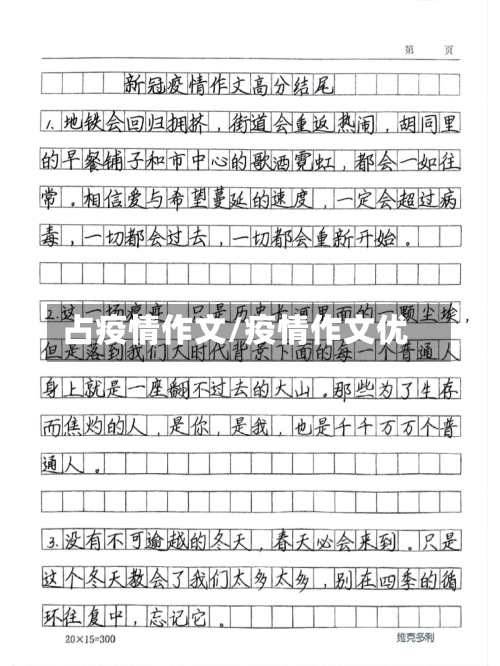 占疫情作文/疫情作文优-第3张图片