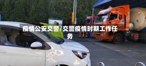 疫情公安交警/交警疫情时期工作任务
