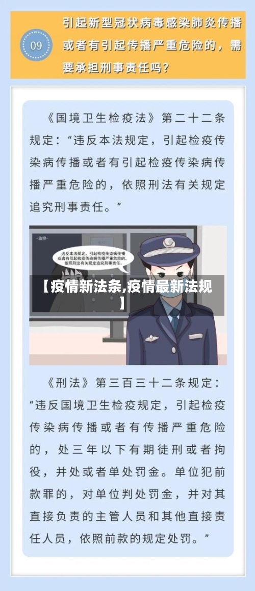 【疫情新法条,疫情最新法规】-第3张图片