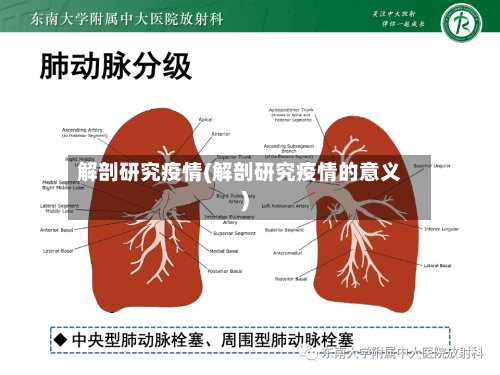 解剖研究疫情(解剖研究疫情的意义)