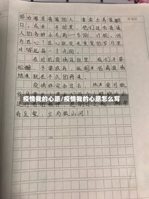 疫情我的心愿/疫情我的心愿怎么写-第2张图片