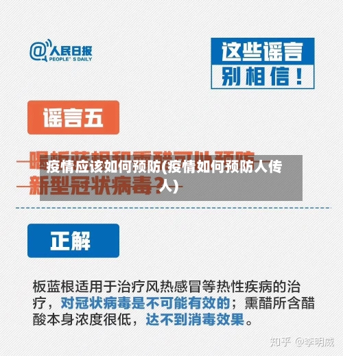 疫情应该如何预防(疫情如何预防人传人)