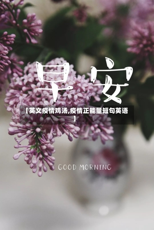 【英文疫情鸡汤,疫情正能量短句英语】