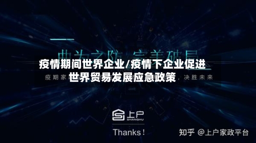 疫情期间世界企业/疫情下企业促进世界贸易发展应急政策